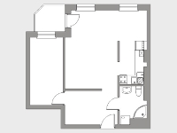 Apartment projection